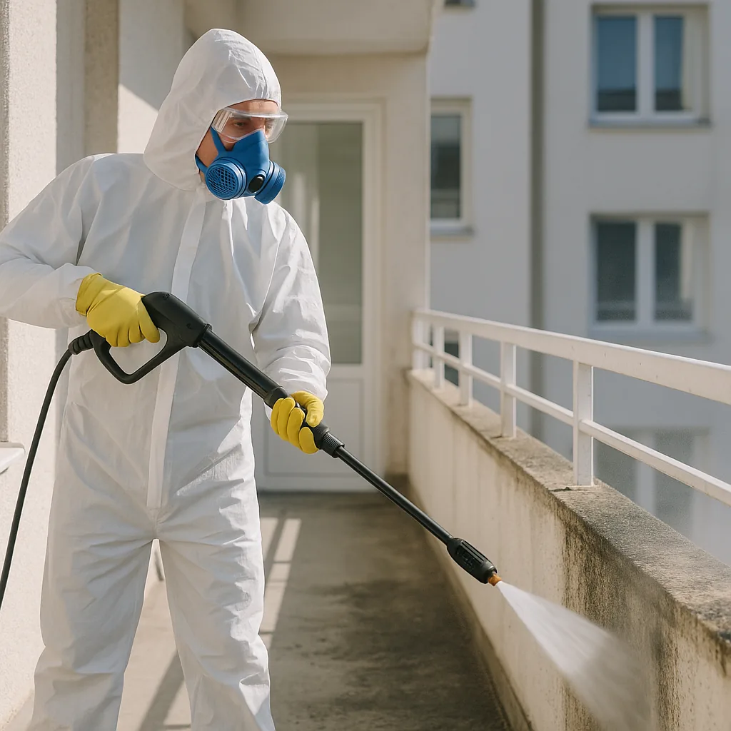 Nettoyage de surfaces contaminées