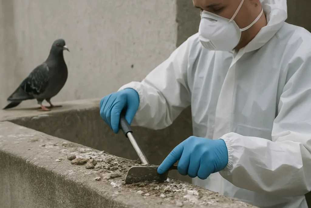 Fientes de Pigeons et Risques Biologiques : Protégez Votre Santé dès Aujourd'hui
