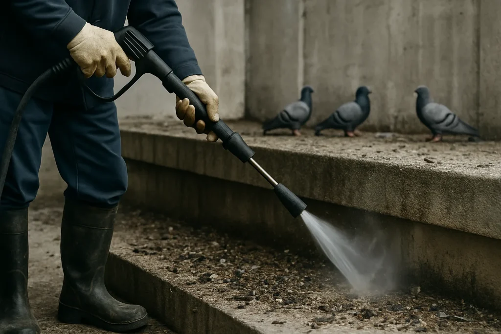 Pigeons en Propriété : Les Surcoûts Inattendus d'un Nettoyage Extrême